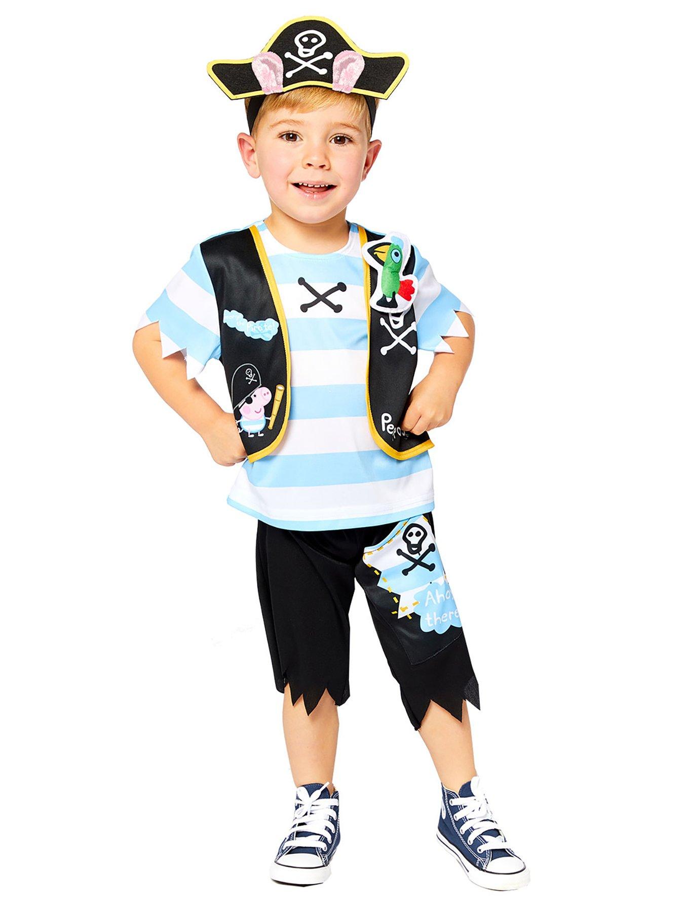 Image 1 of 1 of Peppa Pig George Pirate Costume