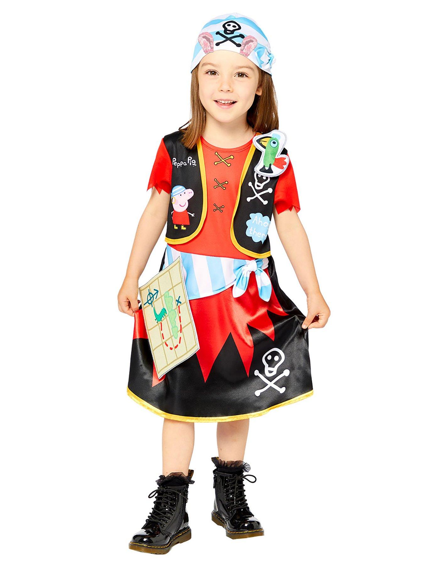Image 1 of 1 of Peppa Pig Pirate Dress Costume