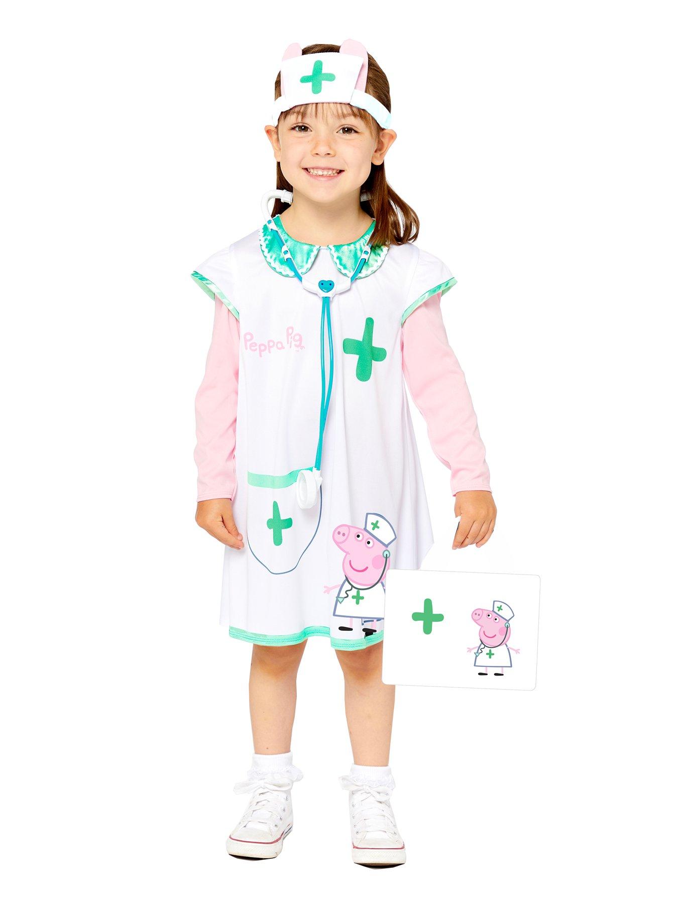 Image 1 of 2 of Peppa Pig Nurse Costume