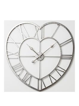 hometime-metal-heart-shaped-wall-clock