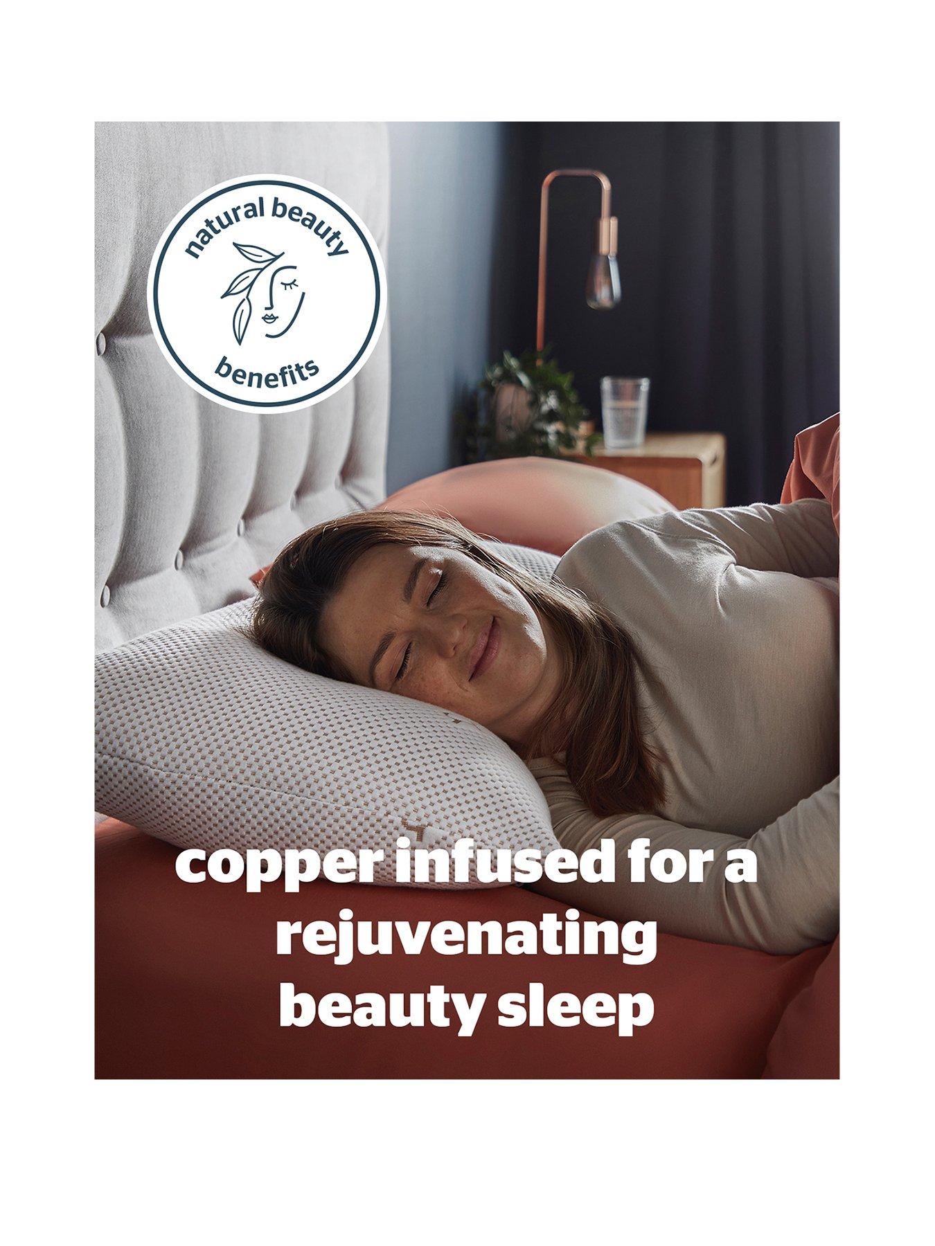 Image 2 of 5 of Silentnight Wellbeing 30% Copper Infused Pillow