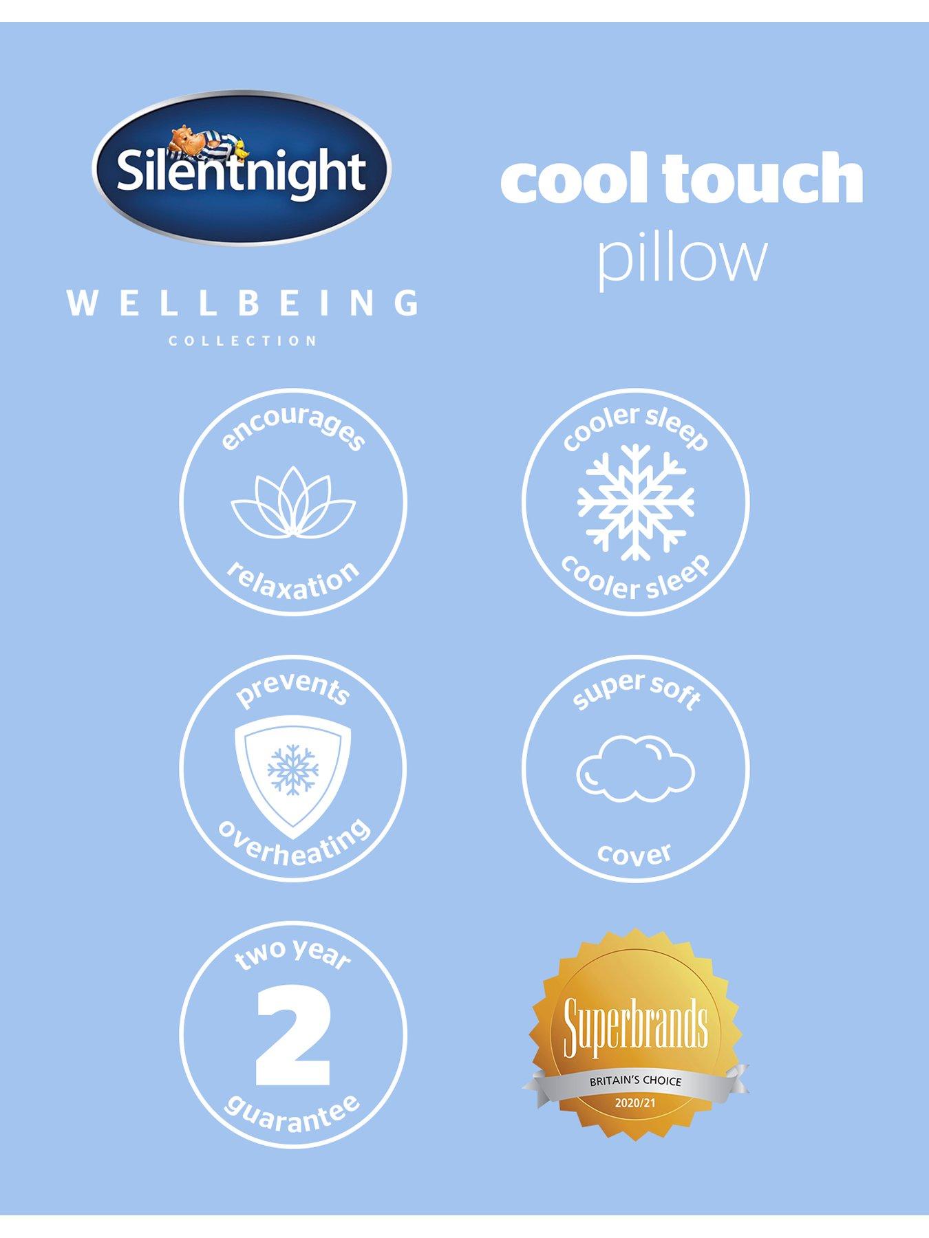 Image 5 of 5 of Silentnight Wellbeing Cool Touch Pillow - White