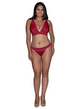 curvy-kate-poolside-non-wired-triangle-bikini-topnbsp--red
