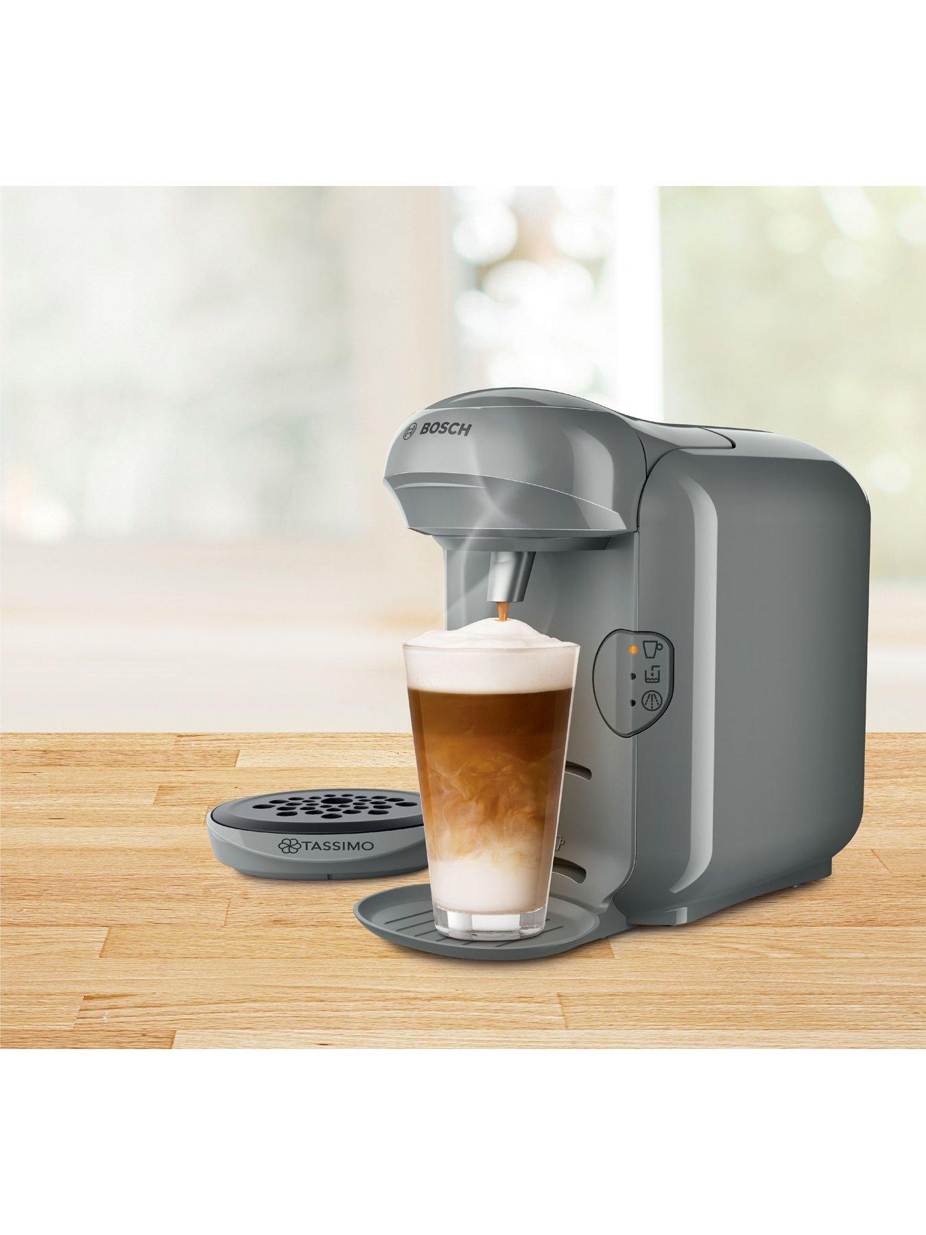 Tassimo TAS1406GB Vivy Pod Coffee Machine Grey very.co.uk