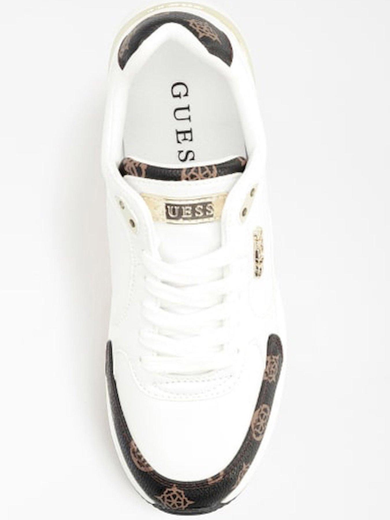 guess gold trainers