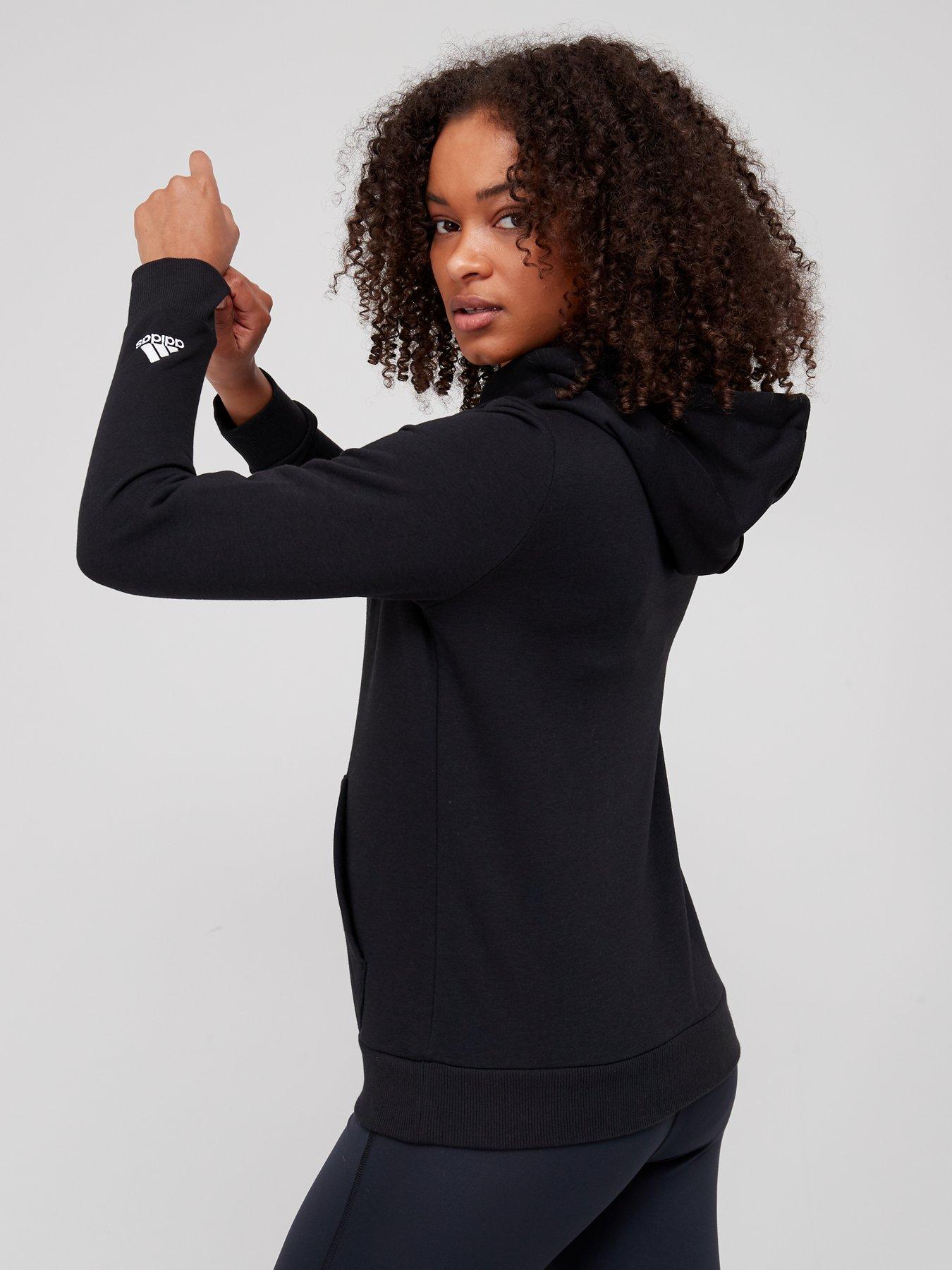 Adidas linear cheap hoodie women's