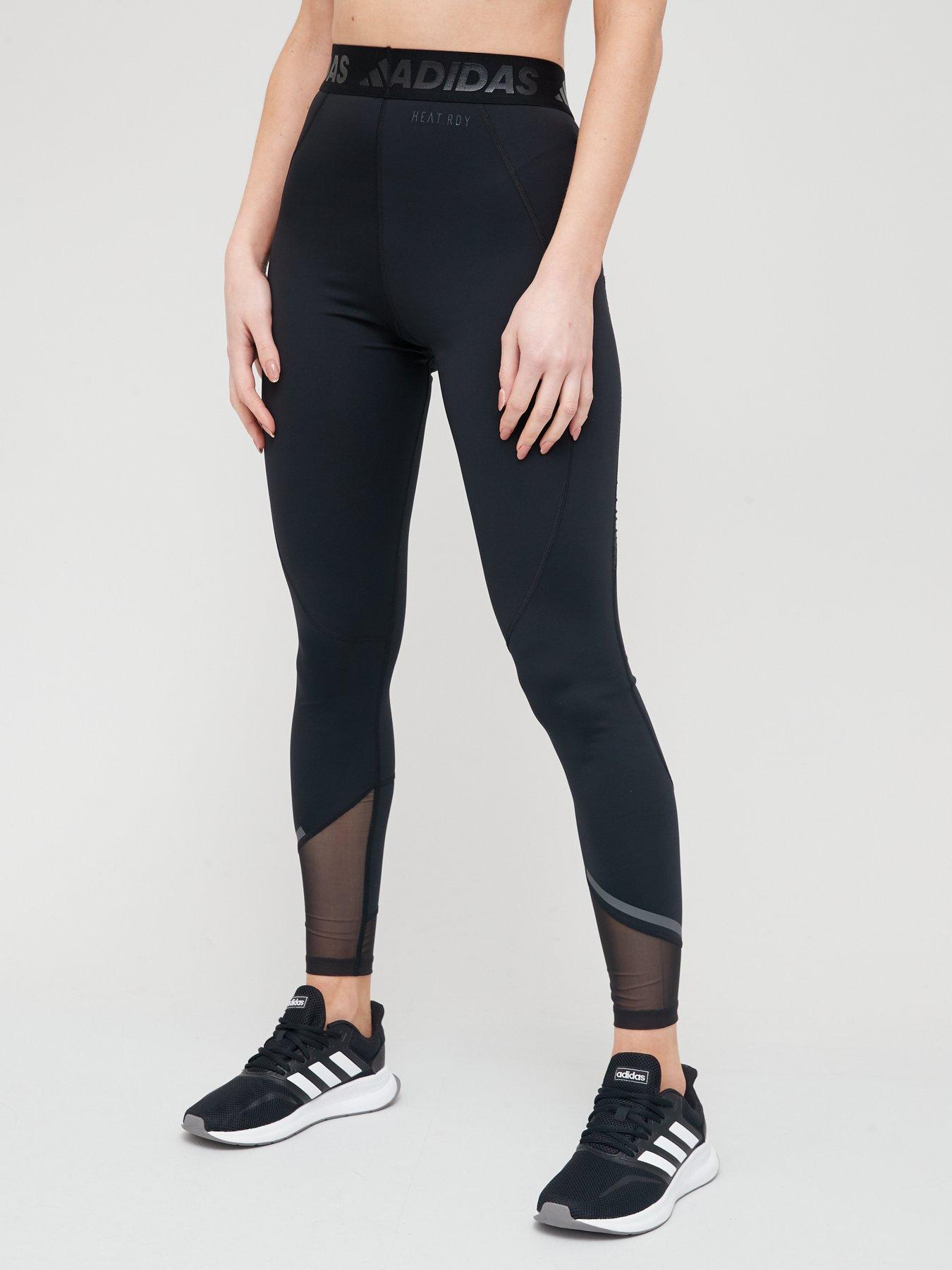 adidas Hyperglam Training Leggings (Plus Size) - Black | adidas UK