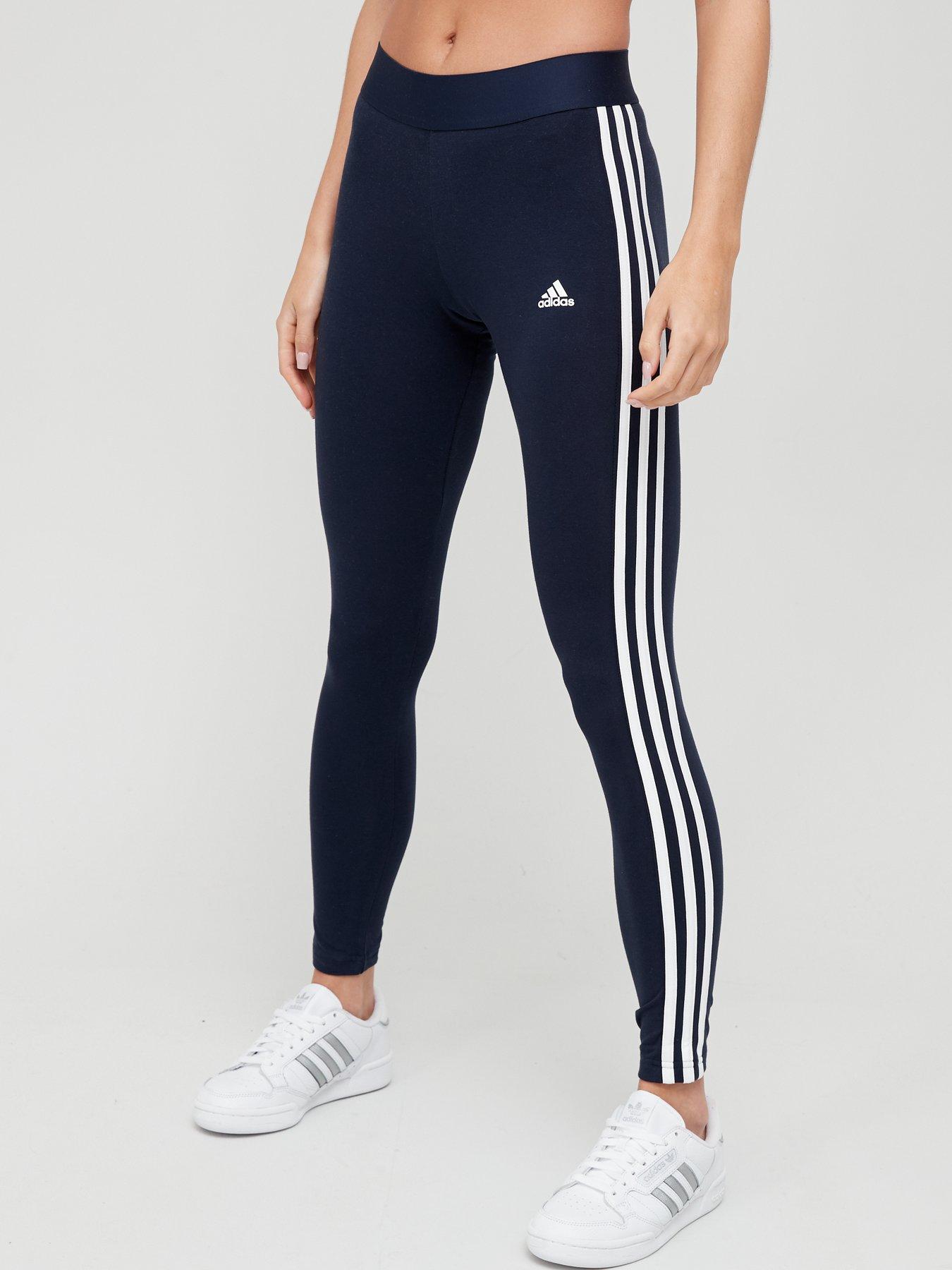 Sportswear Essentials 3 Stripes Leggings - Navy/White