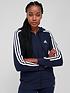 adidas-essentials-3-stripes-full-zip-hoodie-navywhitefront