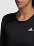  image of adidas-own-the-run-long-sleeve-t-shirt-black