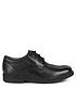  image of geox-federico-lace-school-shoes-black