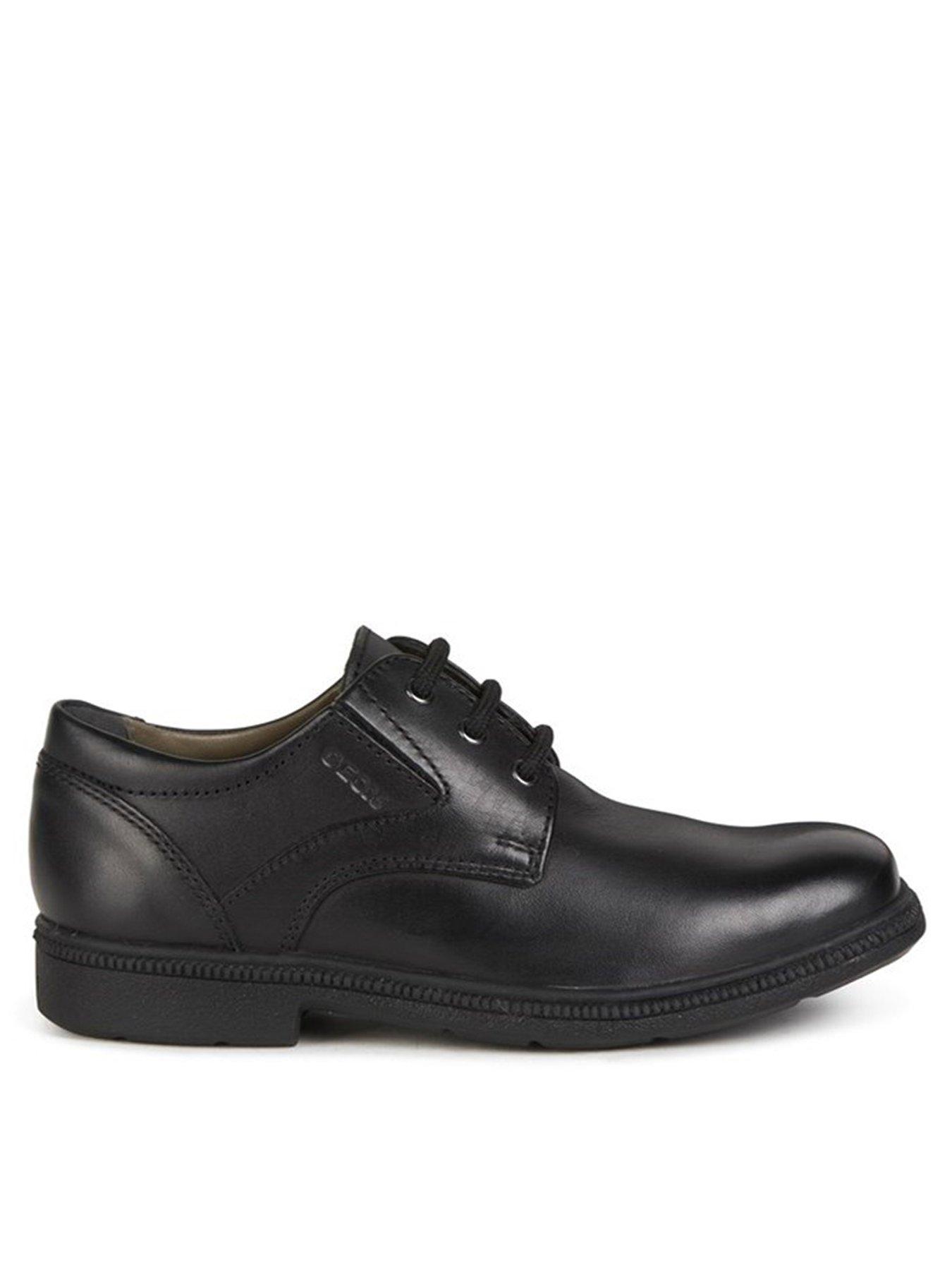 Geox Federico Lace School Shoes - Black | Very.co.uk