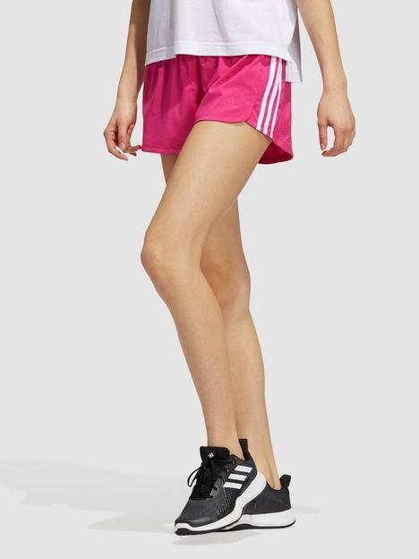 adidas-pacer-3-stripesnbspwoven-shorts-pinkwhite