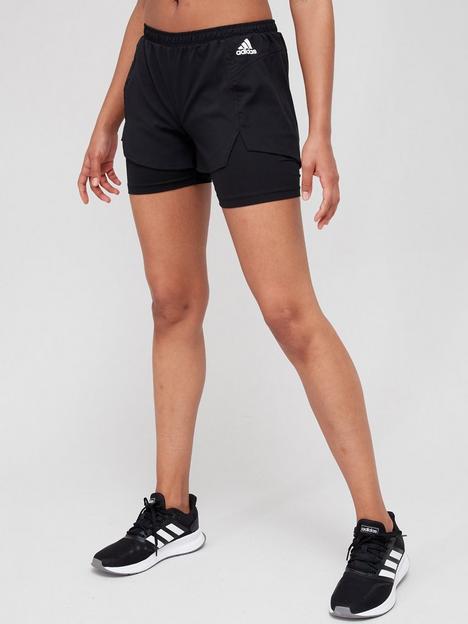 adidas-2-in-1-shorts-blackwhite
