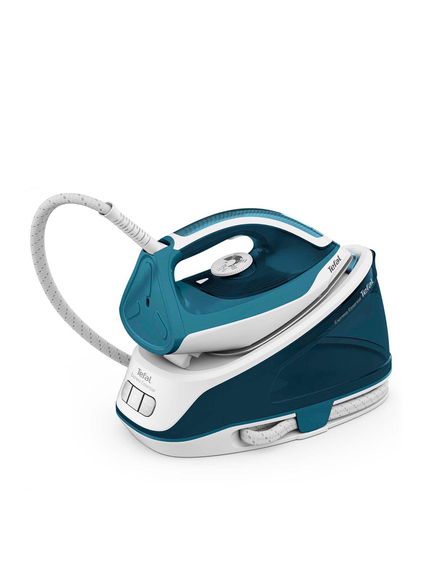 Product photograph of Tefal Steam Generator Iron 1 4l Express Essential Sv6115 from very.co.uk