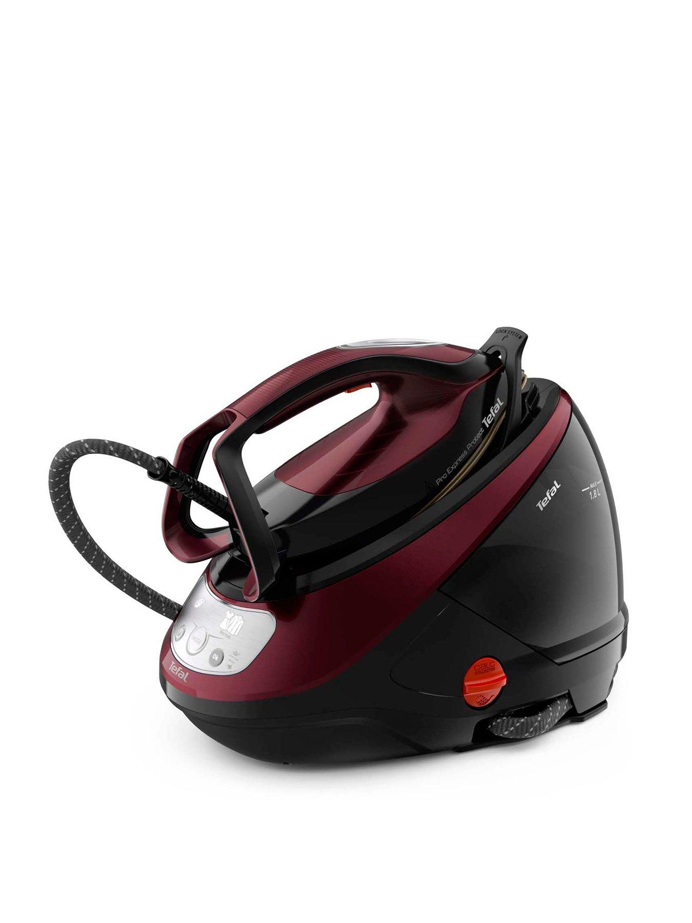 Product photograph of Tefal Steam Generator Iron 1 8l Pro Express Protect Gv9230 from very.co.uk