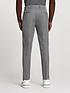  image of river-island-skinny-fit-twill-suit-trousers-grey
