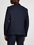  image of river-island-navy-skinny-twill-suit-jacket