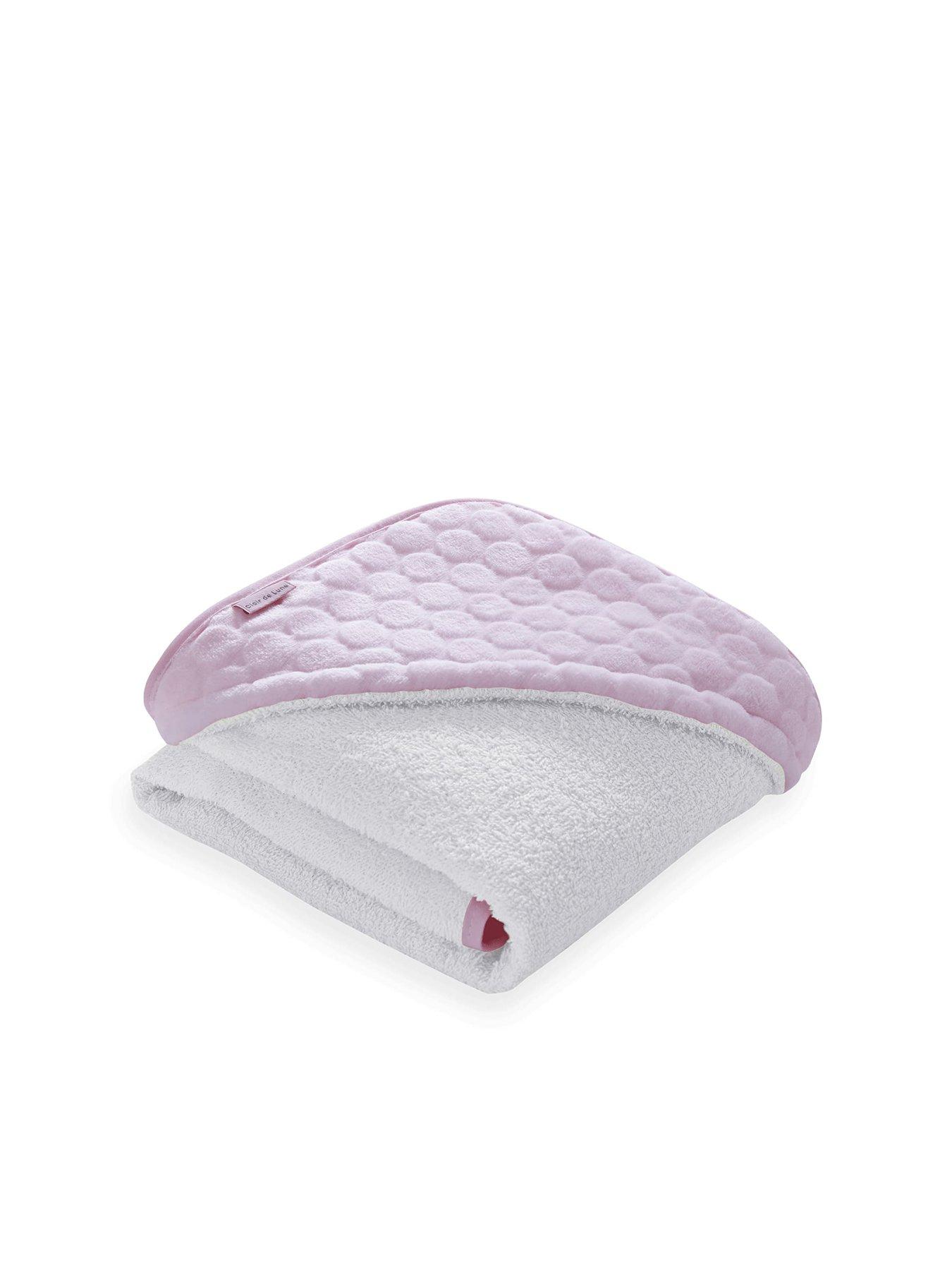 Image 2 of 5 of Clair De Lune Marshmallow Baby Hooded Towel (70 x 70 cm) - Pink