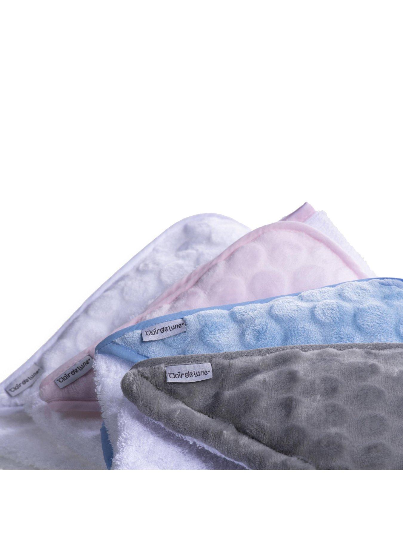 Image 5 of 5 of Clair De Lune Marshmallow Baby Hooded Towel (70 x 70 cm) - Pink