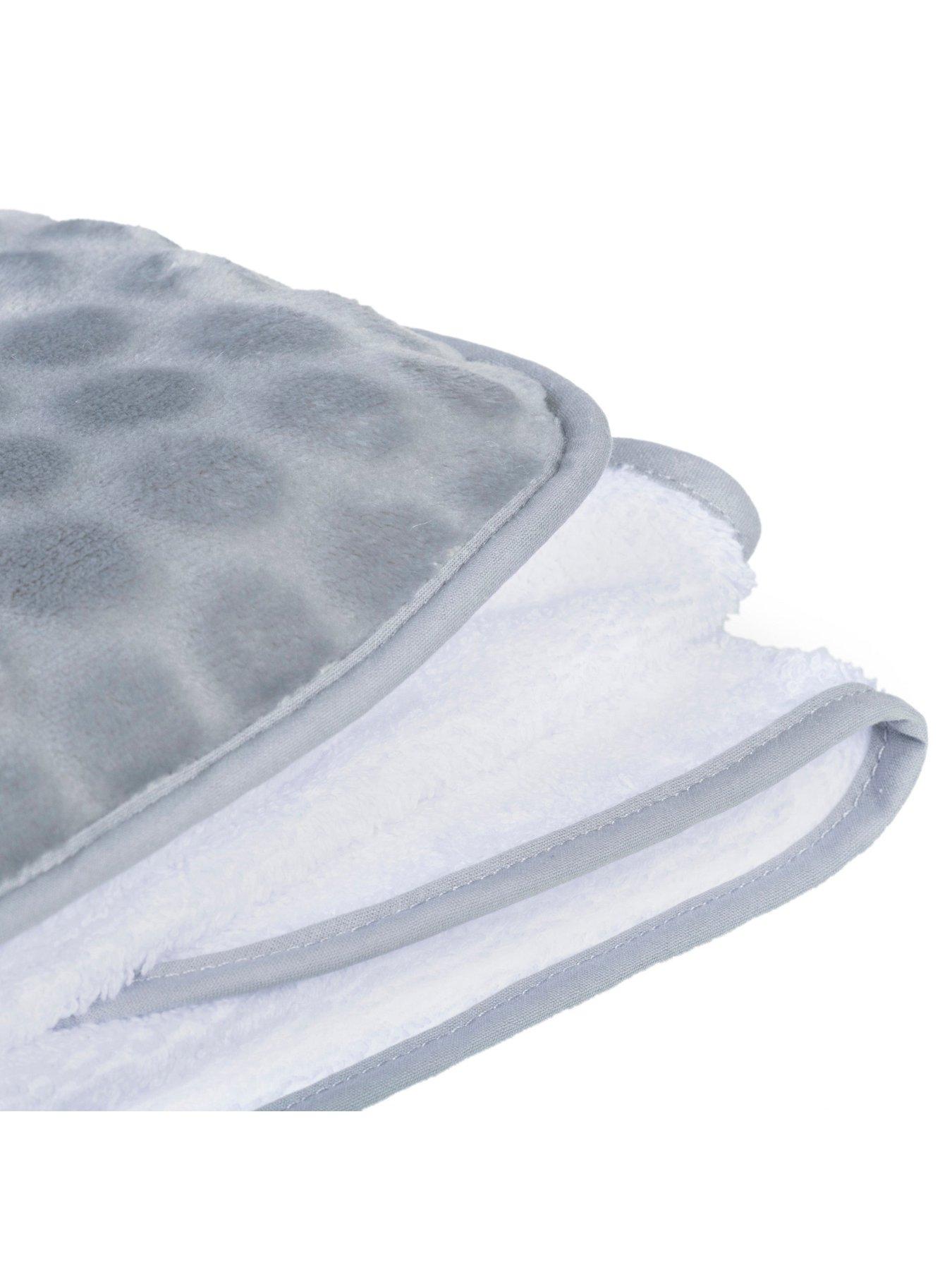Image 4 of 6 of Clair De Lune Marshmallow Baby Hooded Towel (70 x 70 cm) - Grey