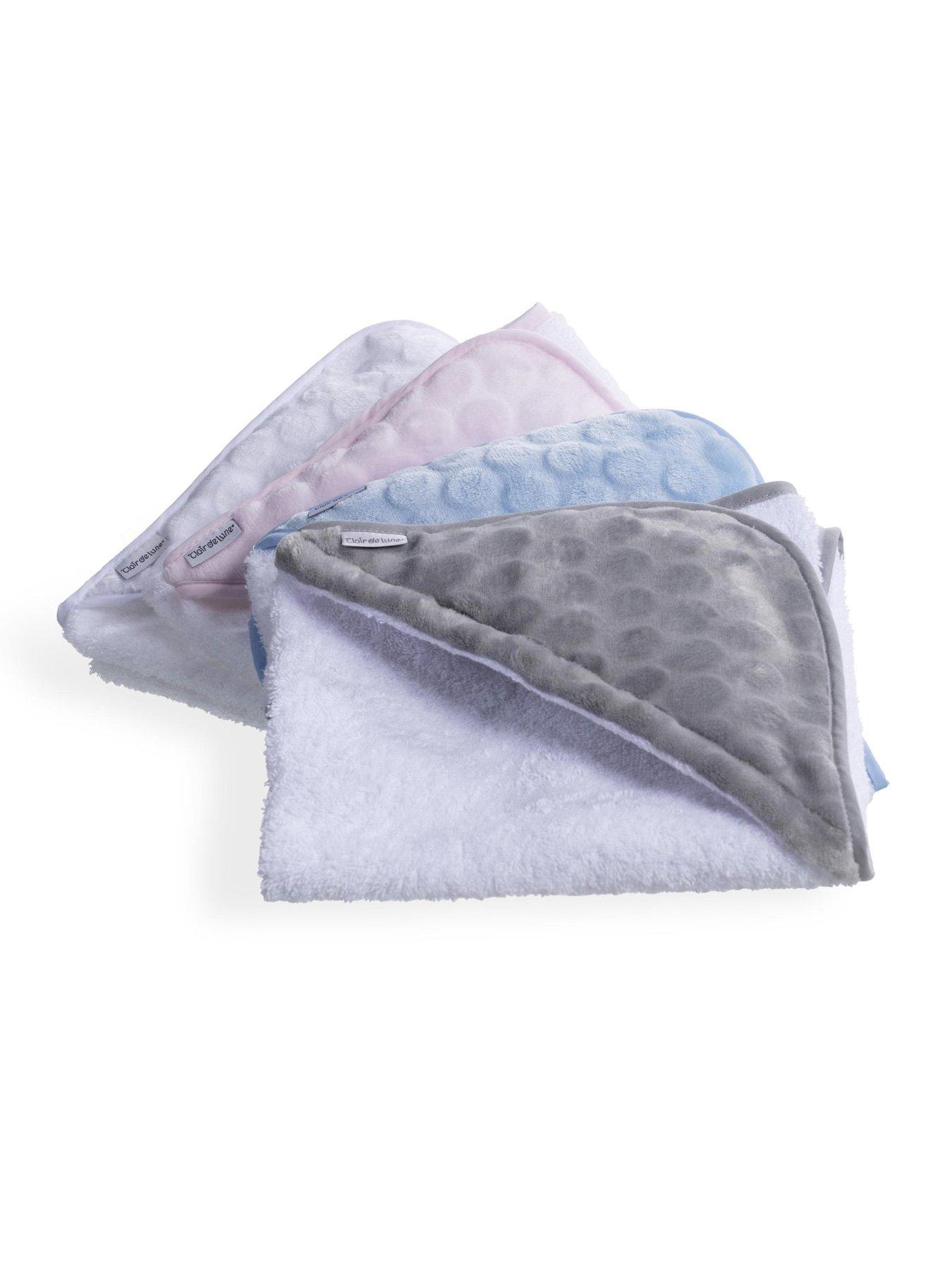 Image 5 of 6 of Clair De Lune Marshmallow Baby Hooded Towel (70 x 70 cm) - Grey