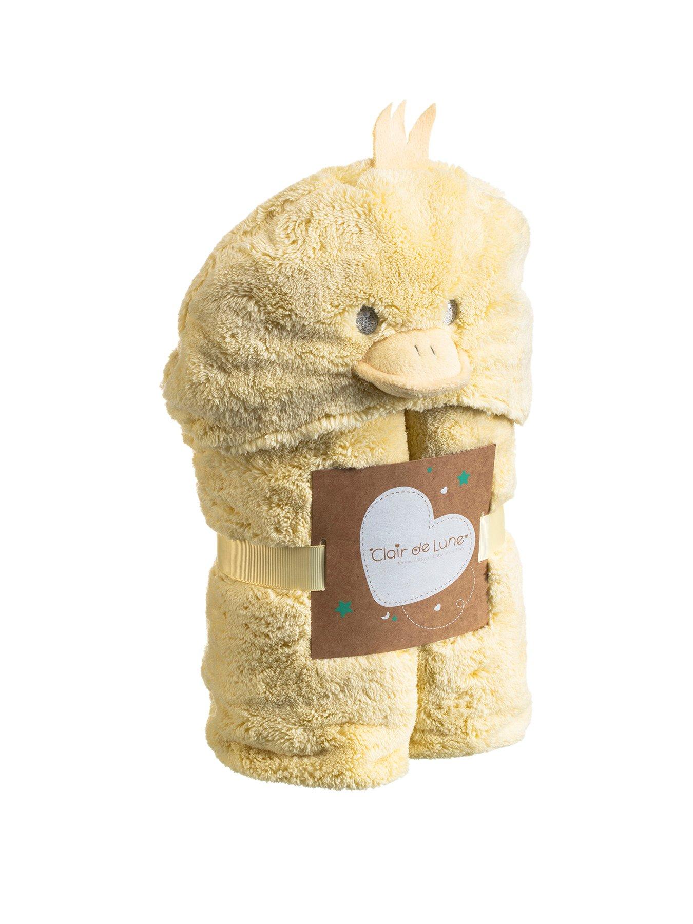 Clair De Lune Little Duck Hooded Blanket very.co.uk