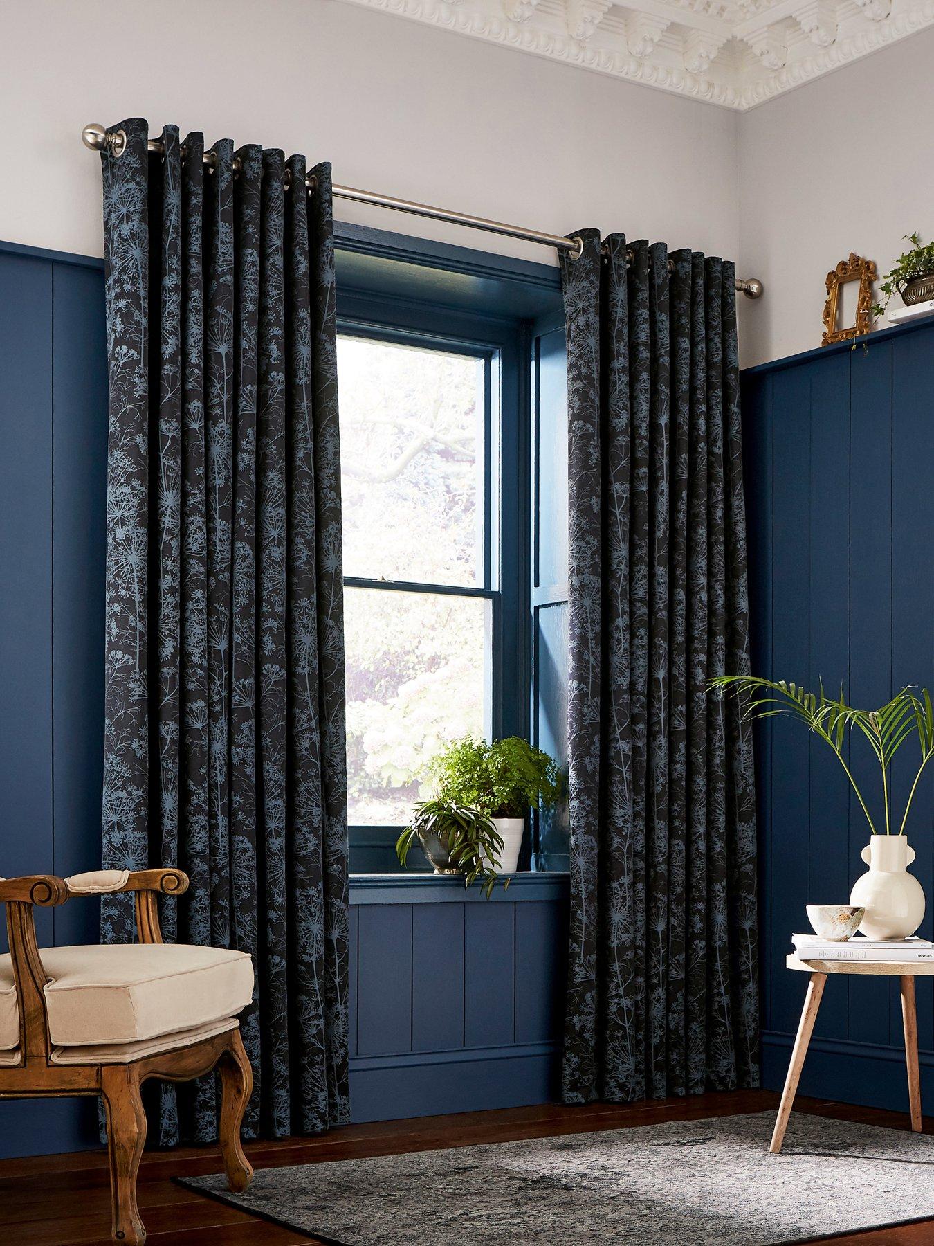 Clarissa Hulse Dill Lined Curtains|width: 229x183cm(90x72inches)