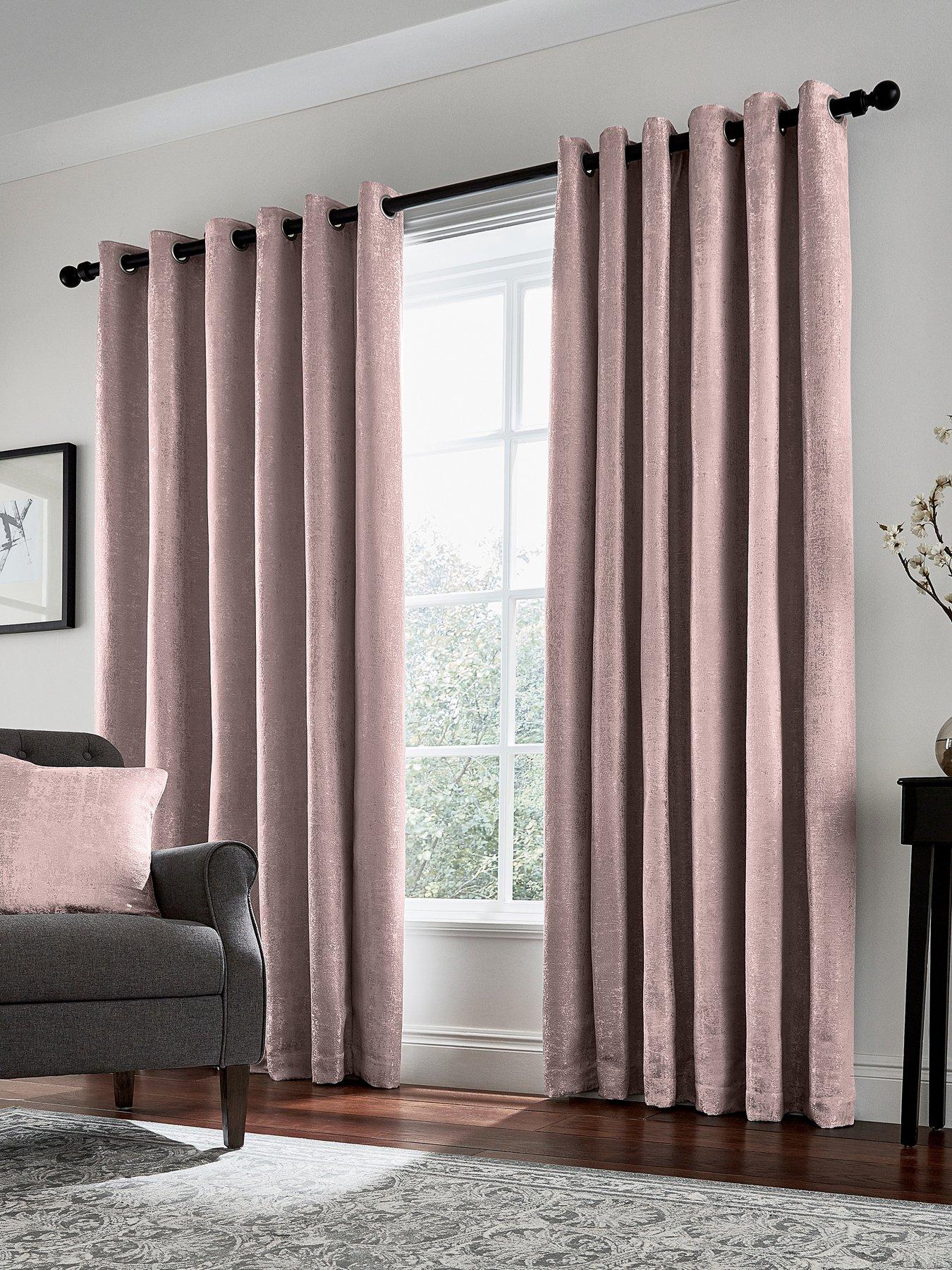 Helena Springfield Roma Lined Eyelet Curtains