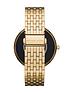  image of michael-kors-gen-5e-darci-smartwatch-gold-tone-stainless-steel
