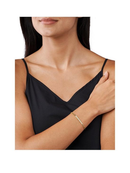 stillFront image of michael-kors-gold-plated-stainless-steel-curb-statement-bracelet