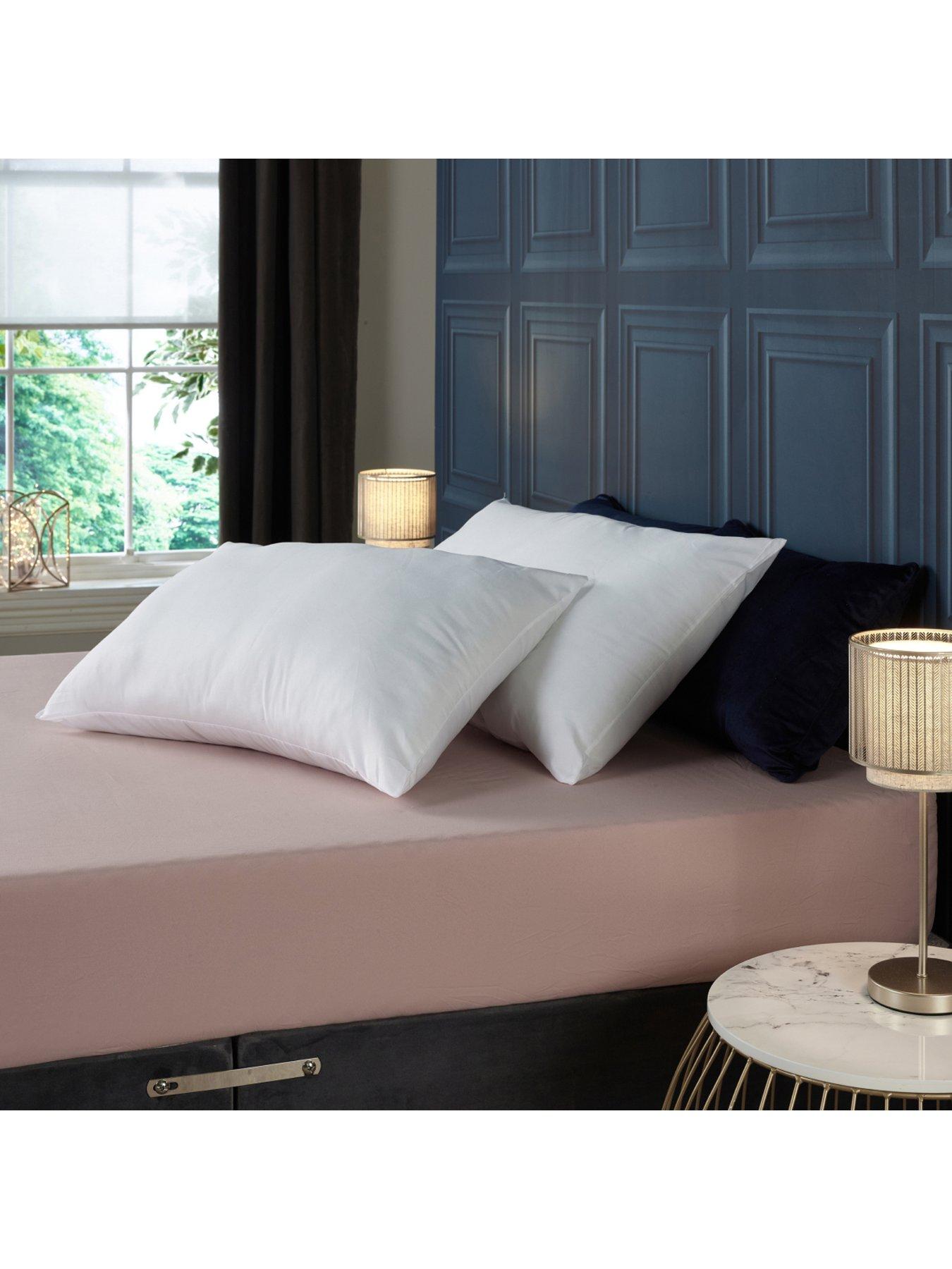 Image 3 of 4 of Very Home Anti-bacterial 4 Pack Pillows - White