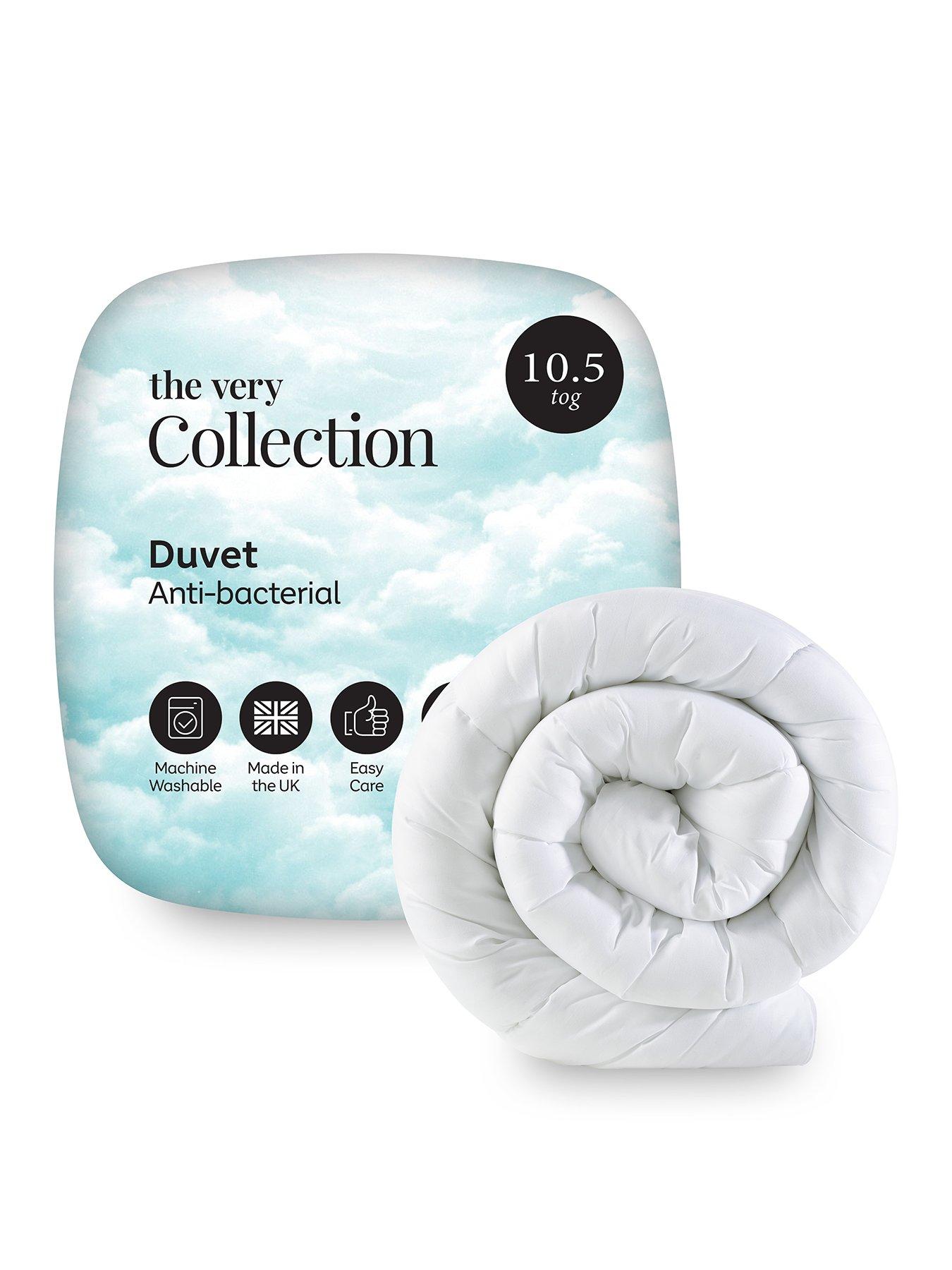 The Very Collection Anti-bacterial 10.5 Tog Duvet - White