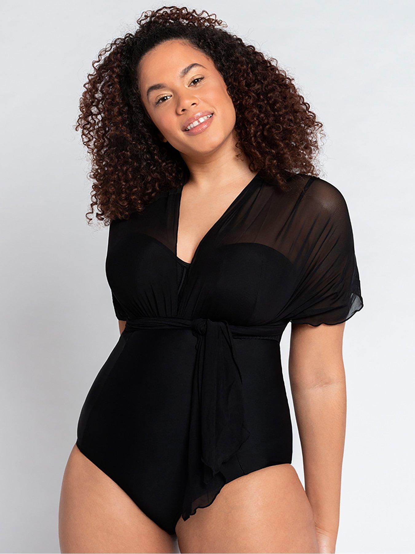 Curvy Kate Wrapsody Multiway Swimsuit - Black