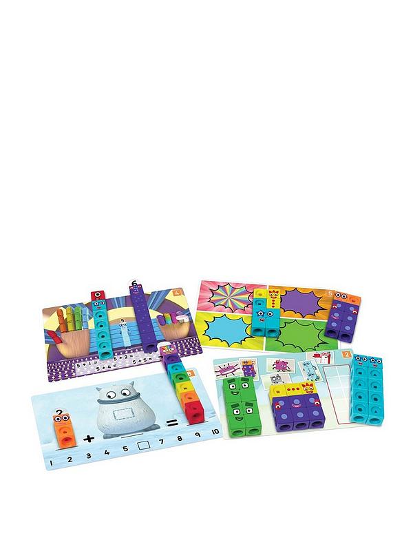 Image 2 of 6 of LEARNING RESOURCES Mathlink&reg; Cubes Numberblocks 1-10 Activity Set