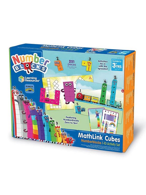 Image 3 of 6 of LEARNING RESOURCES Mathlink&reg; Cubes Numberblocks 1-10 Activity Set