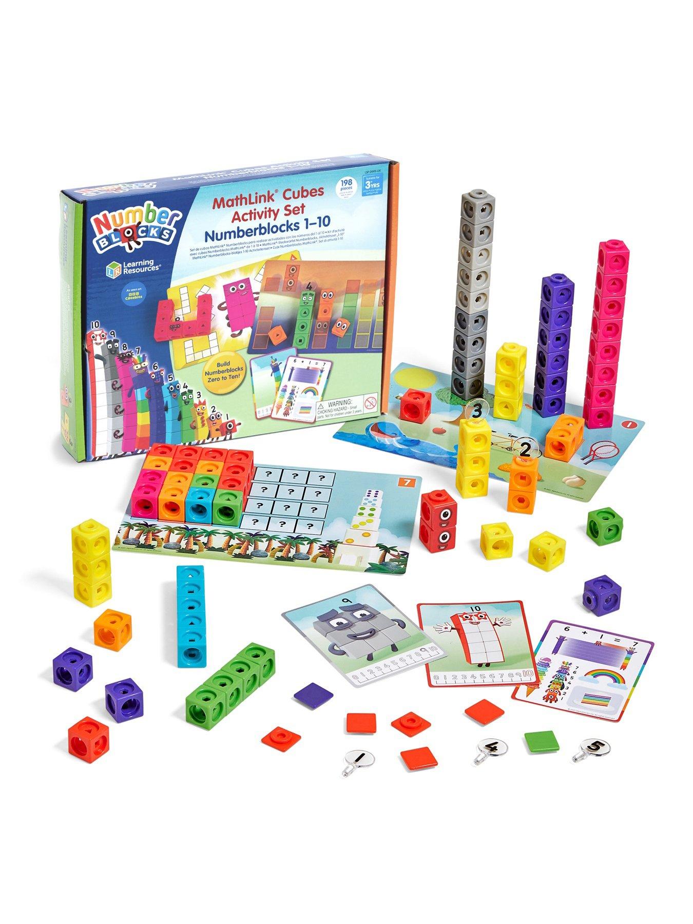 Image 3 of 6 of LEARNING RESOURCES Mathlink&reg; Cubes Numberblocks 1-10 Activity Set