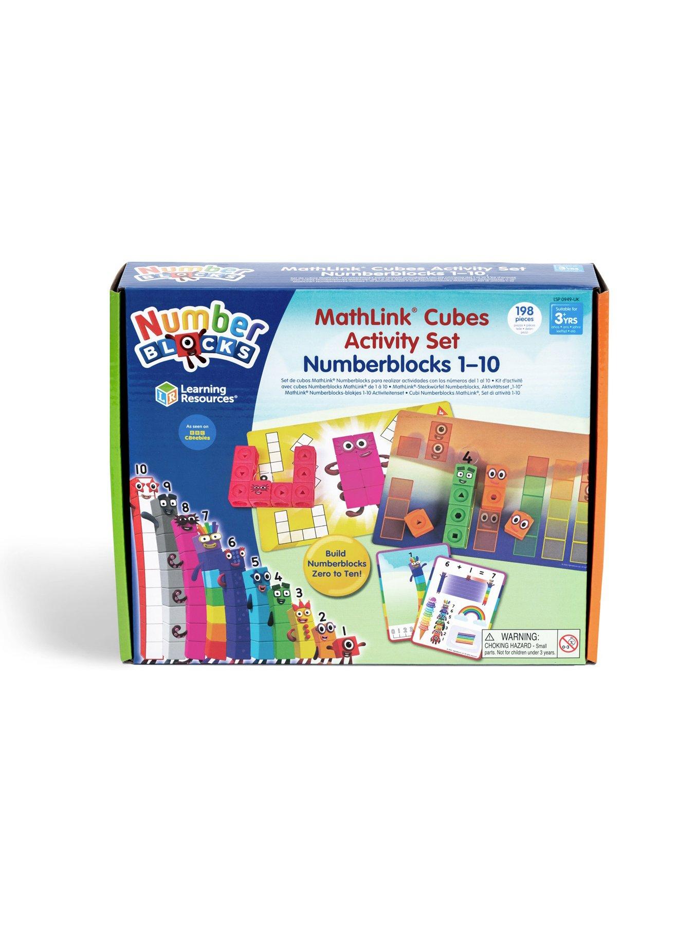Image 4 of 6 of LEARNING RESOURCES Mathlink&reg; Cubes Numberblocks 1-10 Activity Set