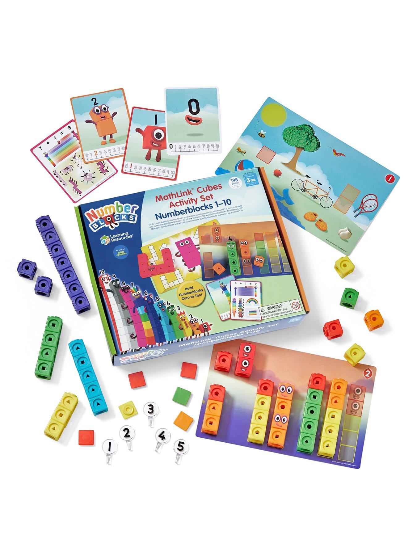 Image 5 of 6 of LEARNING RESOURCES Mathlink&reg; Cubes Numberblocks 1-10 Activity Set