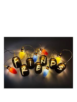 Product photograph of Friends Logo 2d String Lights from very.co.uk