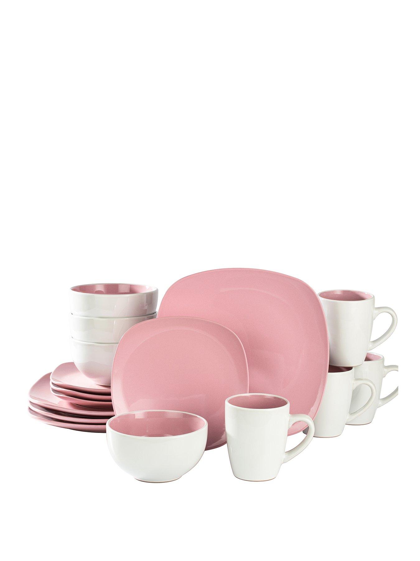 Product photograph of Waterside Nova Square 16-piece Dinner Set from very.co.uk