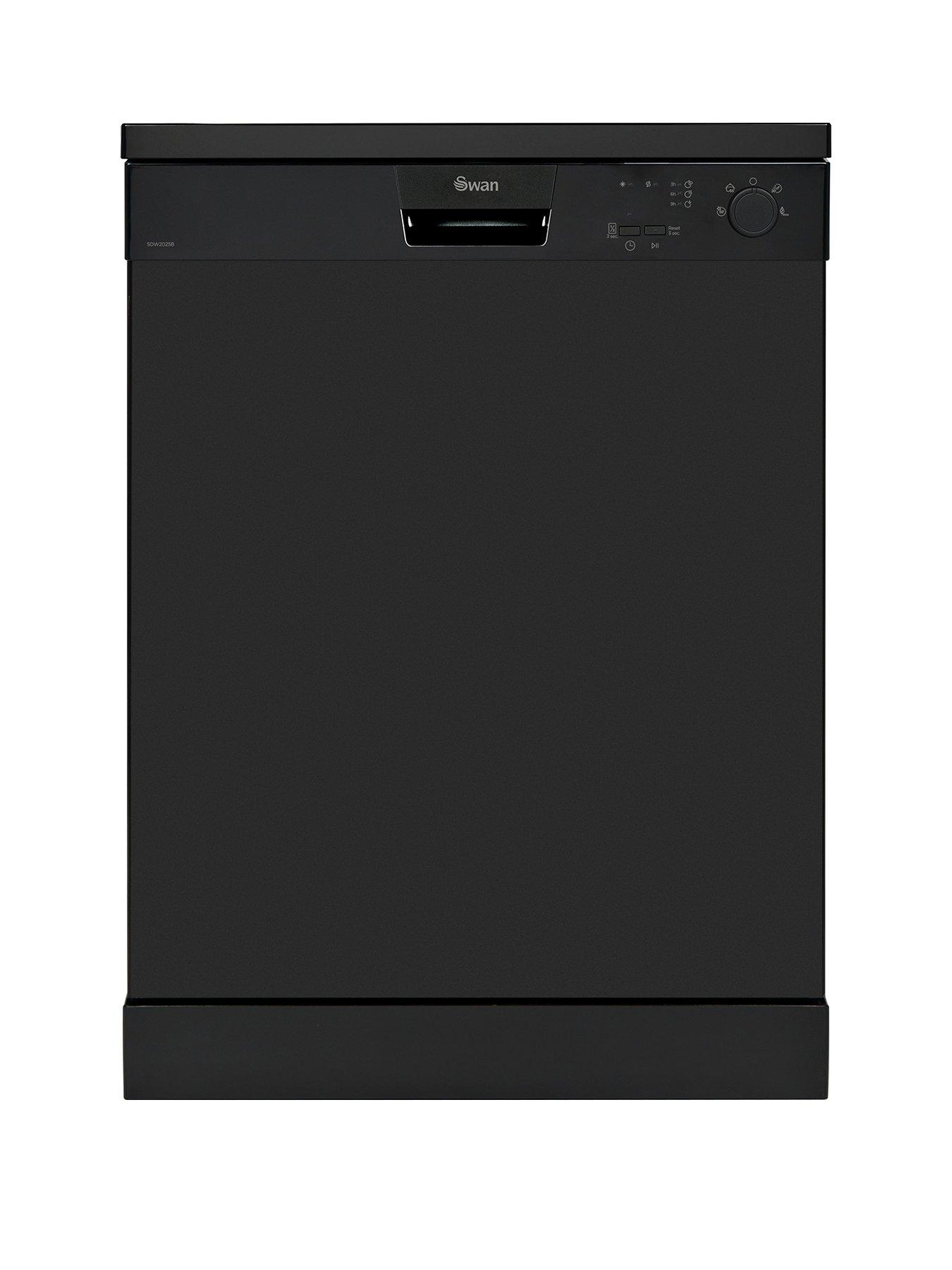 Swan SDW2025B 12Place Full Size Dishwasher Black very.co.uk
