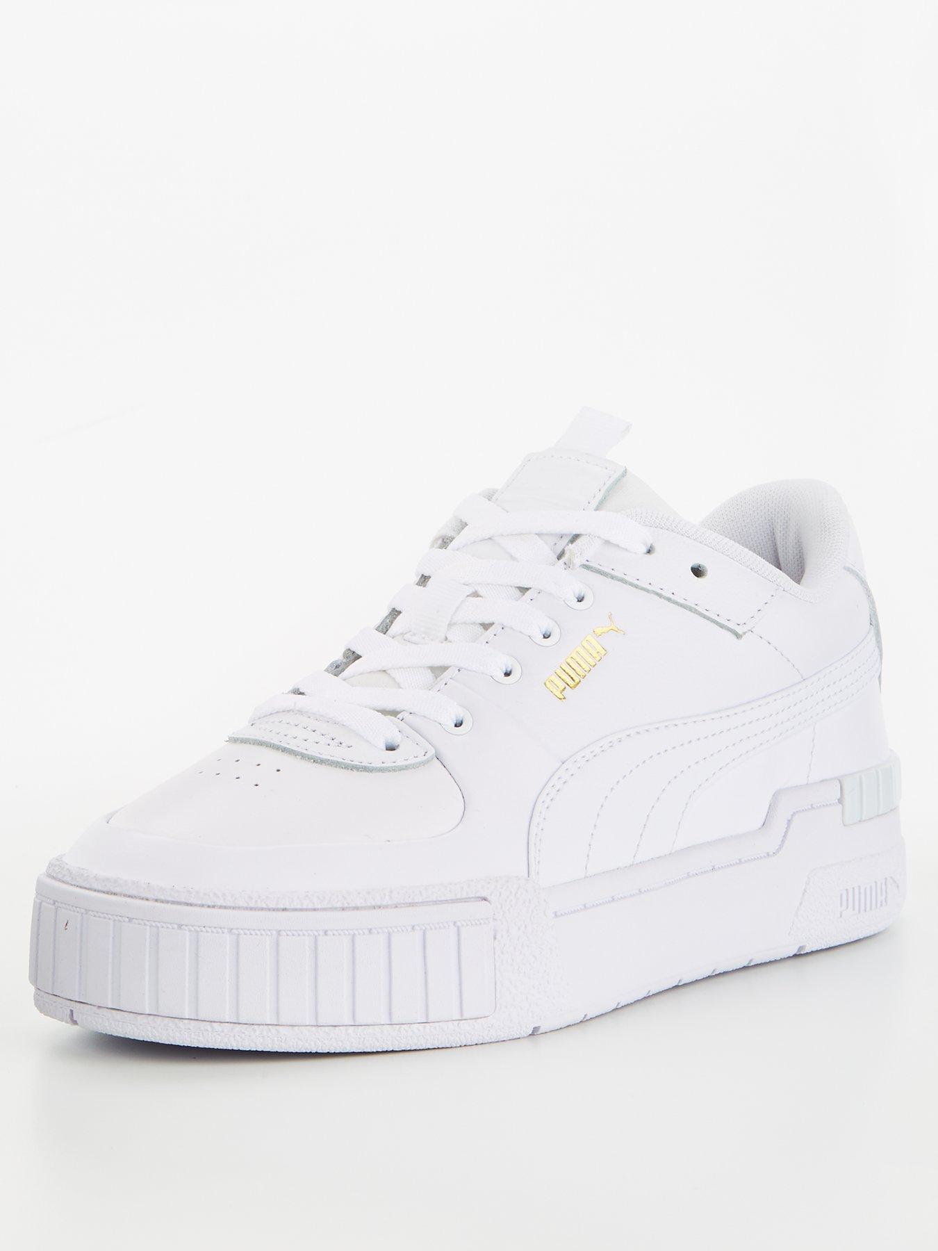 white puma trainers cali