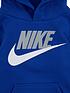  image of nike-younger-fleece-pullover-hoodie-and-joggers-2-piece-set-blue