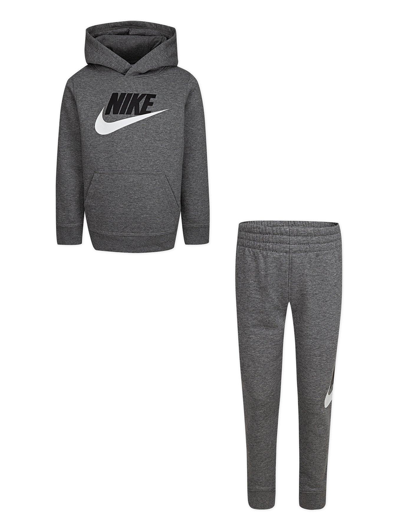 Nike on sale charcoal tracksuit