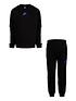  image of nike-younger-air-crew-and-pant-set-black