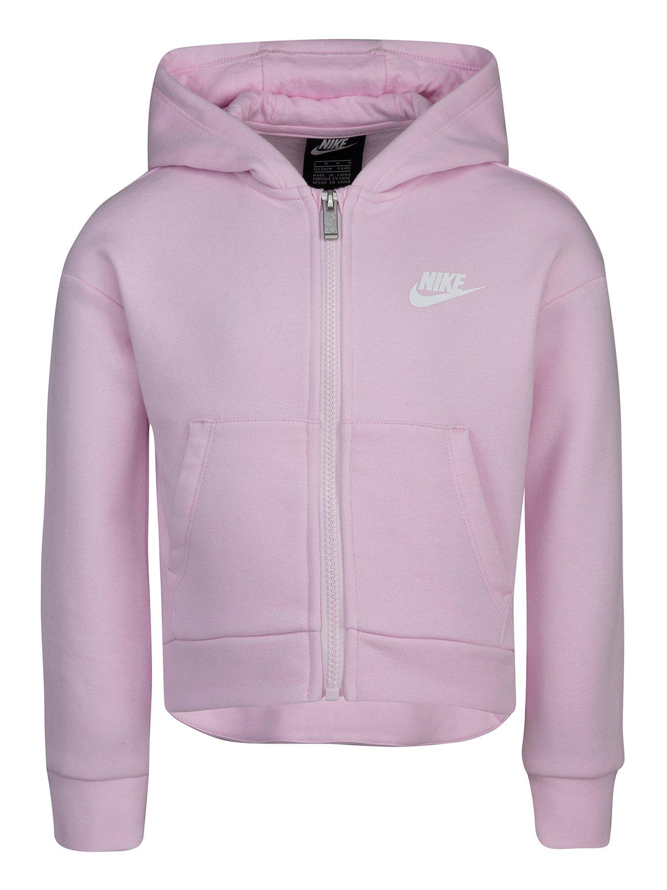 Nike club outlet hoodie pink