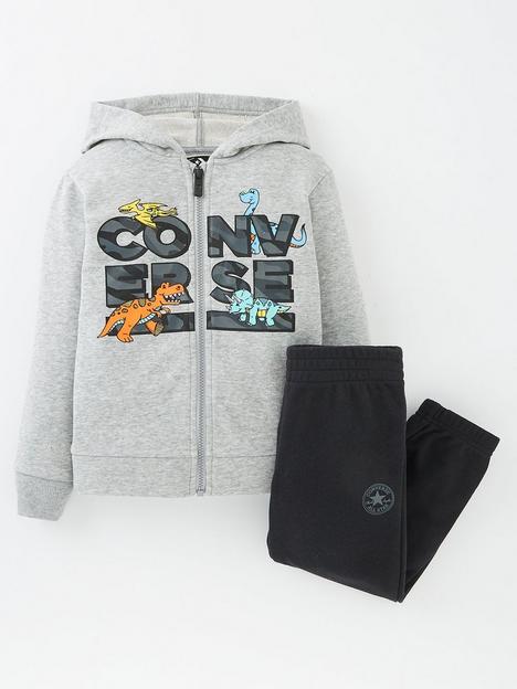 converse-dino-full-zip-hoodie-and-joggers-set-greyblack