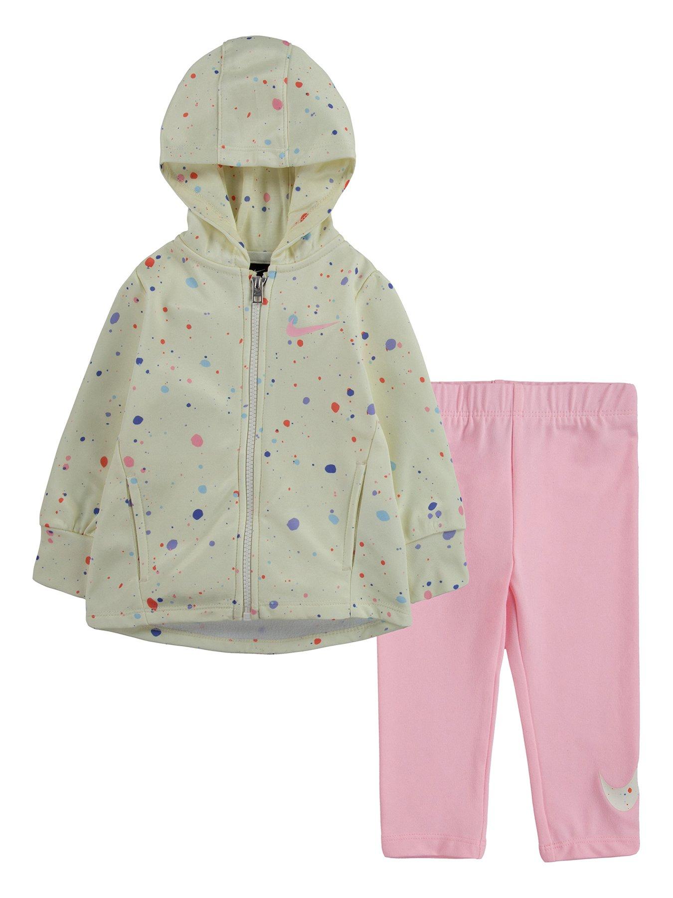 Baby Clothes Infant BFF Therma Full Zip & Legging Set - Pink