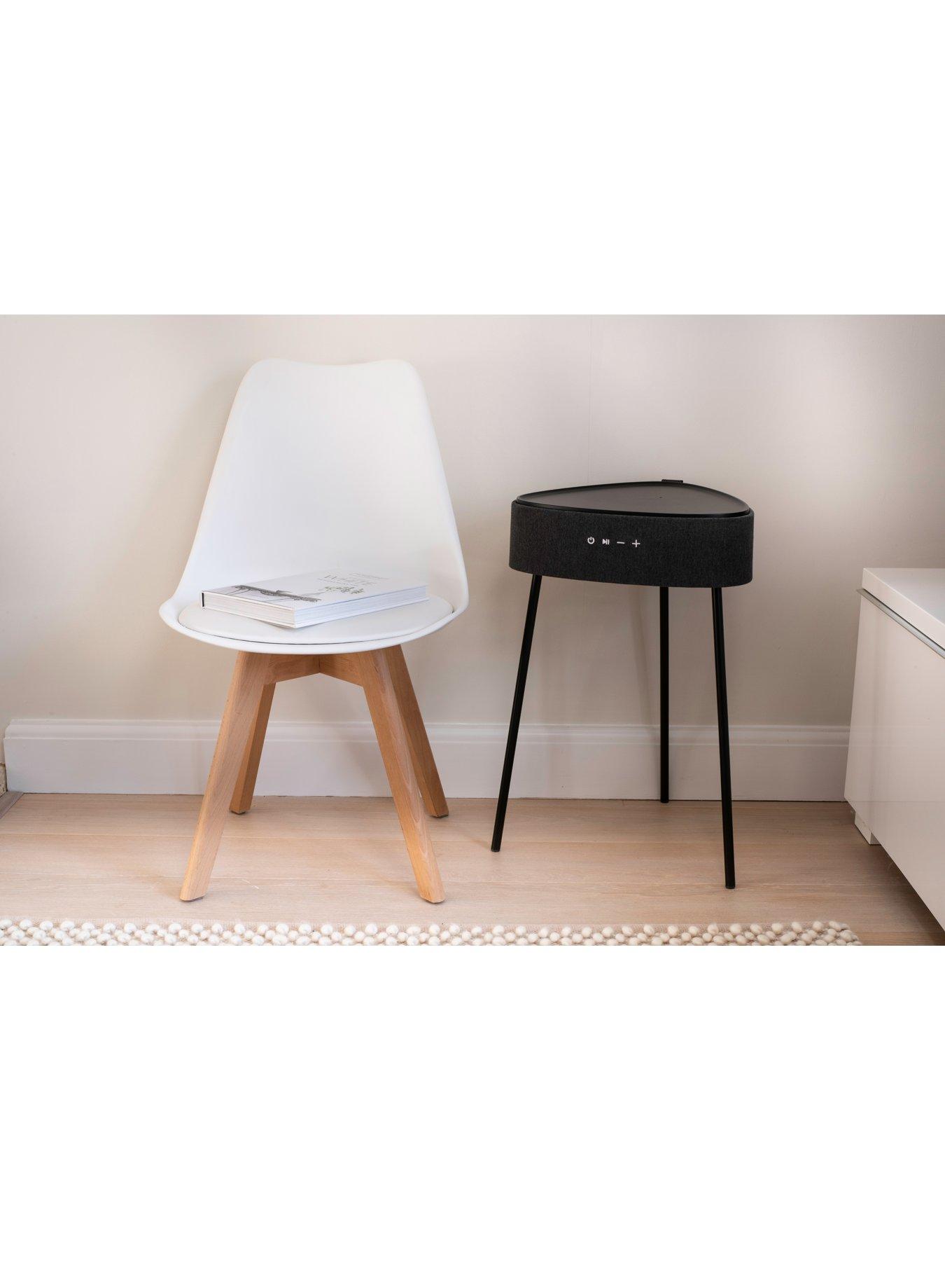 Koble Riva Side Table with Wireless Charging and Bluetooth Speaker